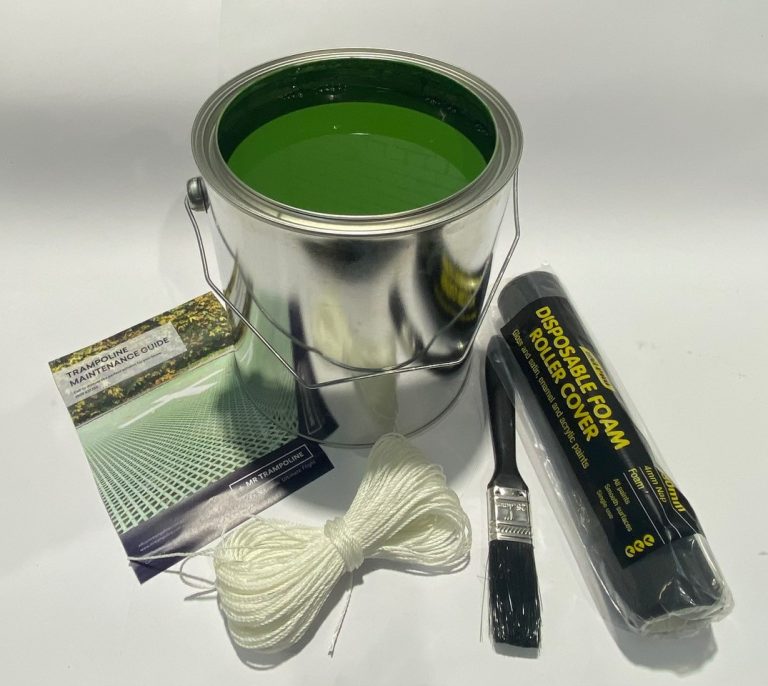 Rubberised trampoline paint 4L (includes string and a roller) Mr