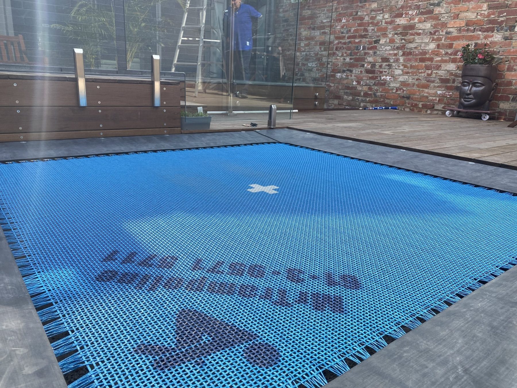 Mr Trampoline installed in-deck at Albert Park